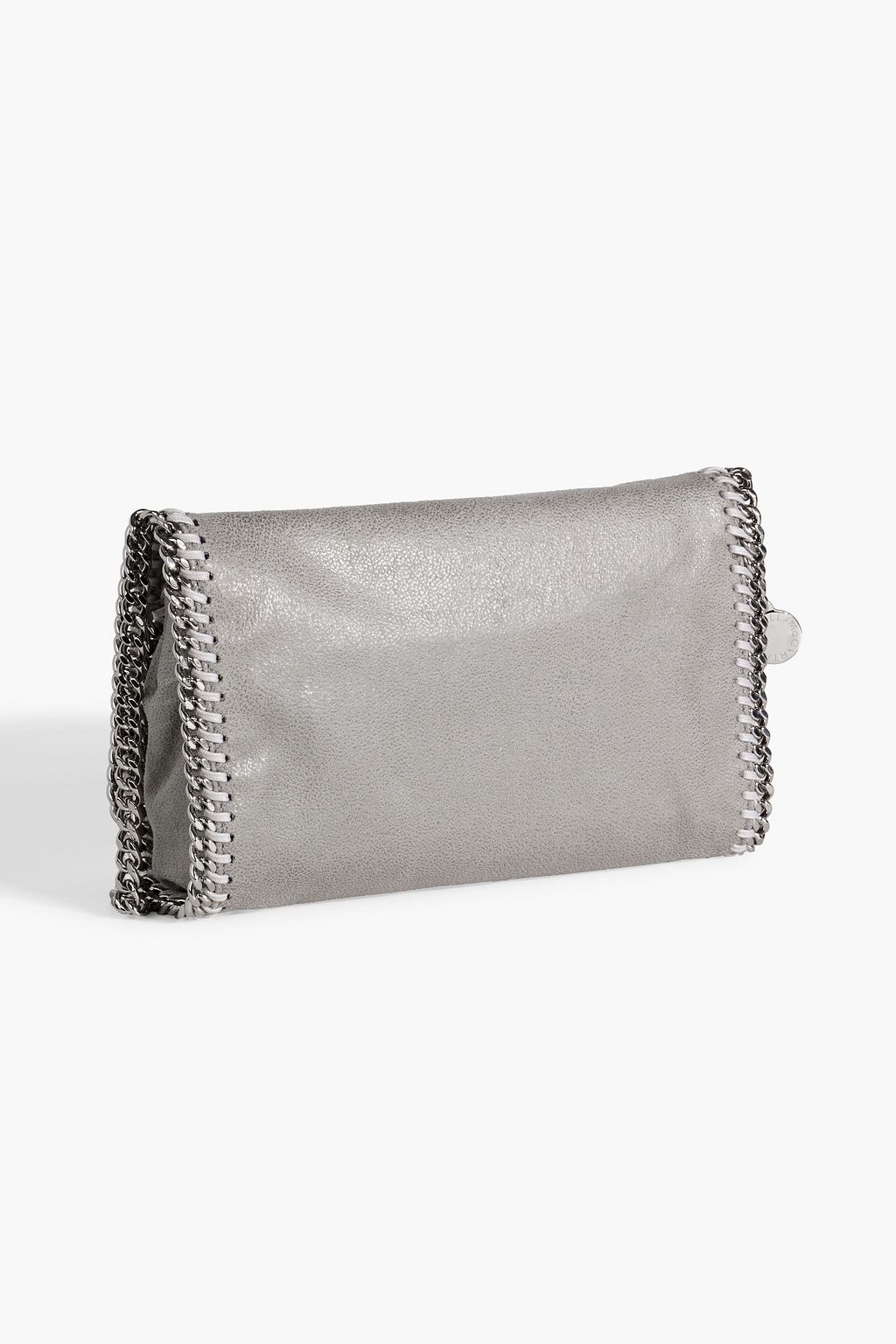 STELLA MCCARTNEY Falabella faux brushed-leather cross-body bag