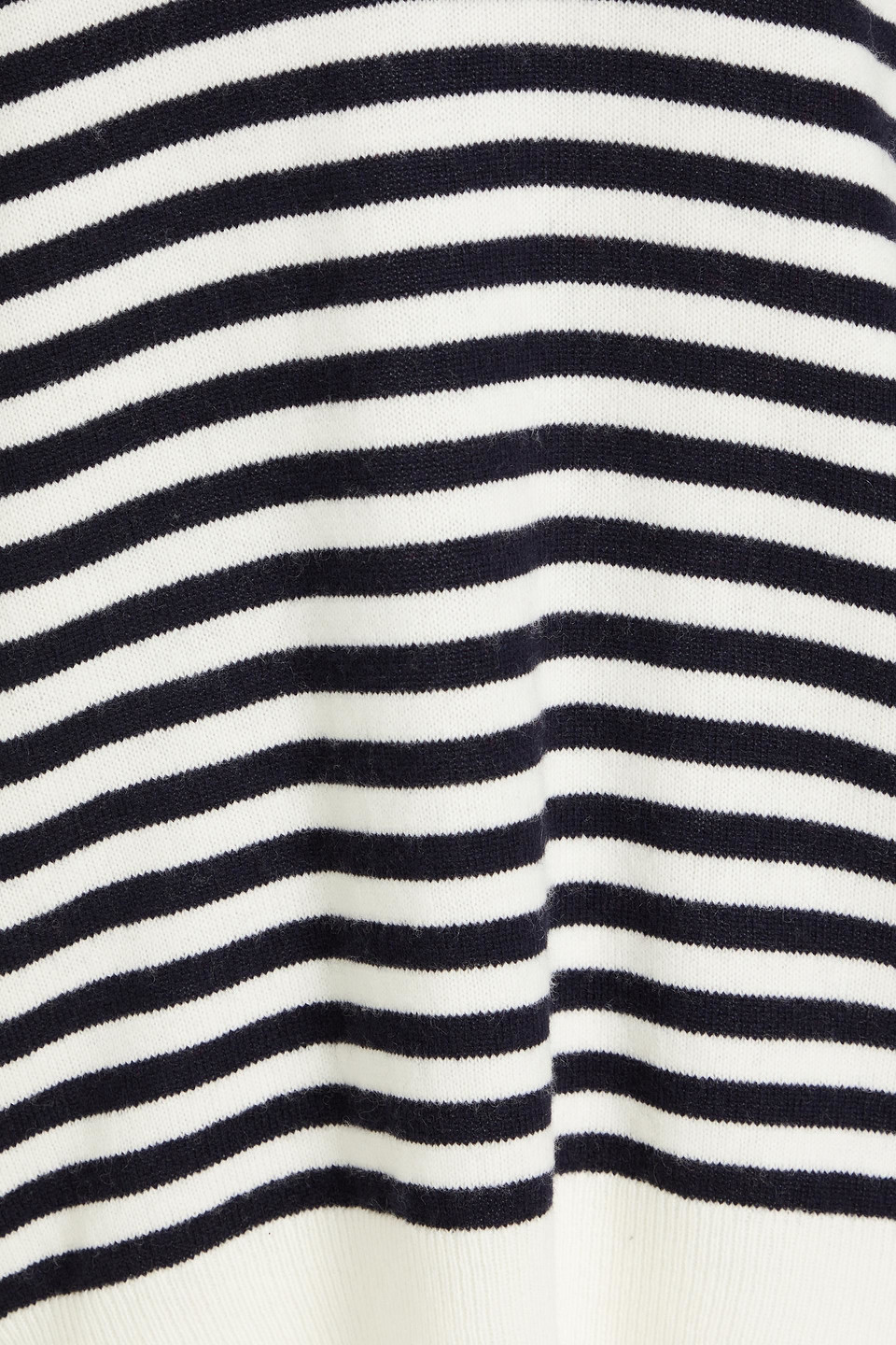 CHINTI & PARKER STRIPED WOOL AND CASHMERE-BLEND SWEATER
