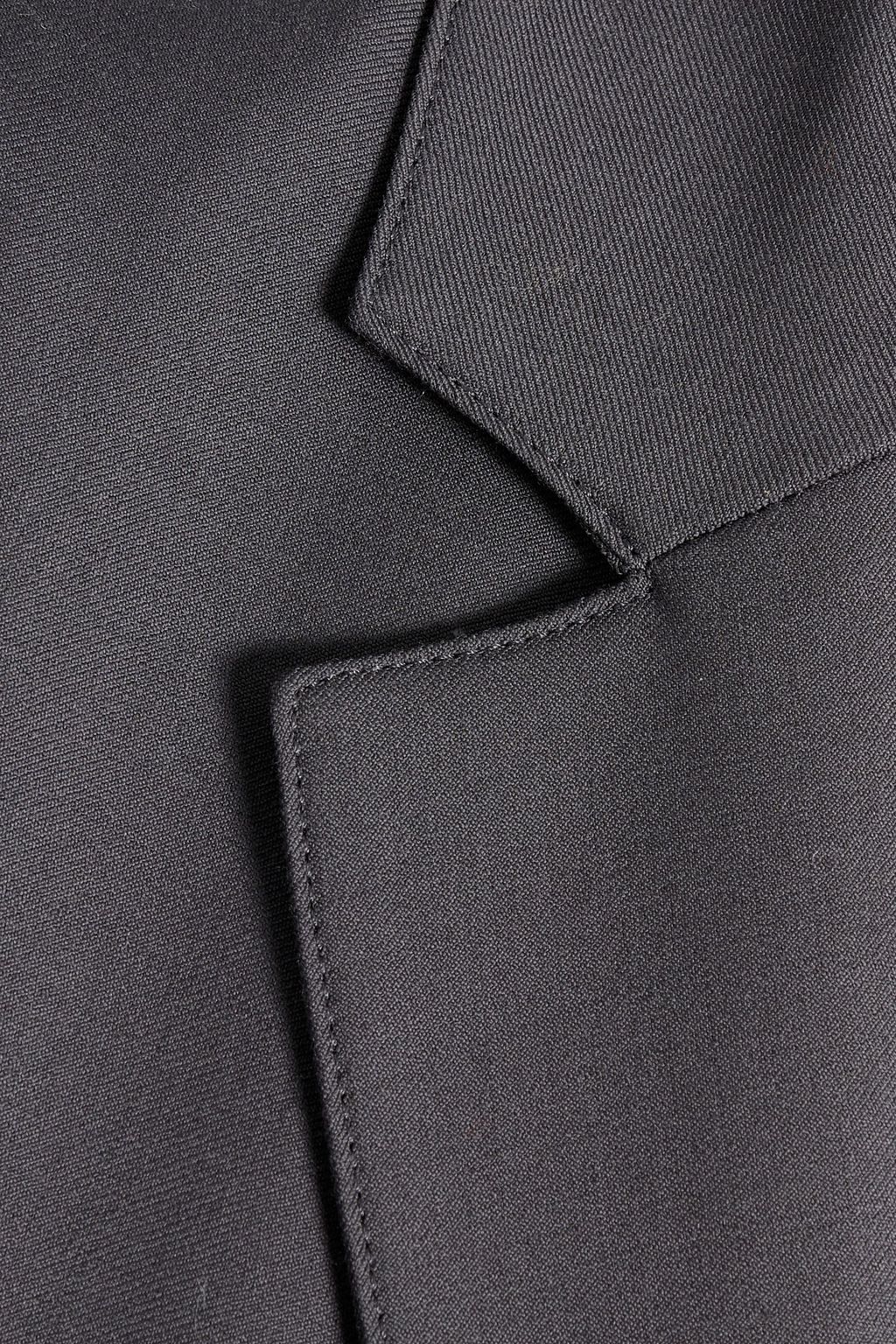 LOULOU STUDIO Wool-crepe coat