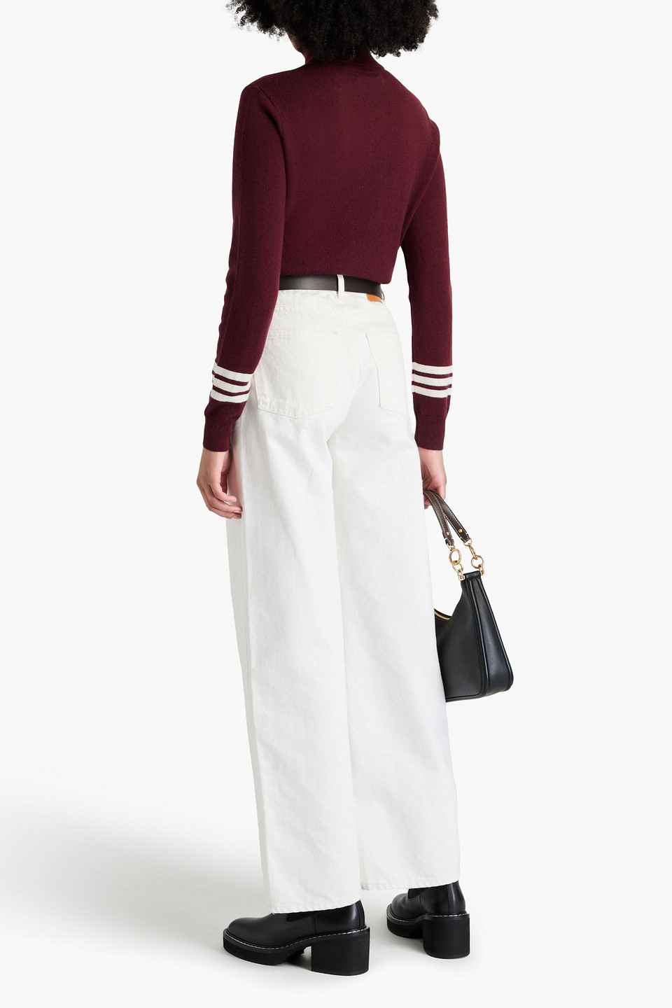 CHINTI & PARKER WOOL AND CASHMERE-BLEND TURTLENECK SWEATER