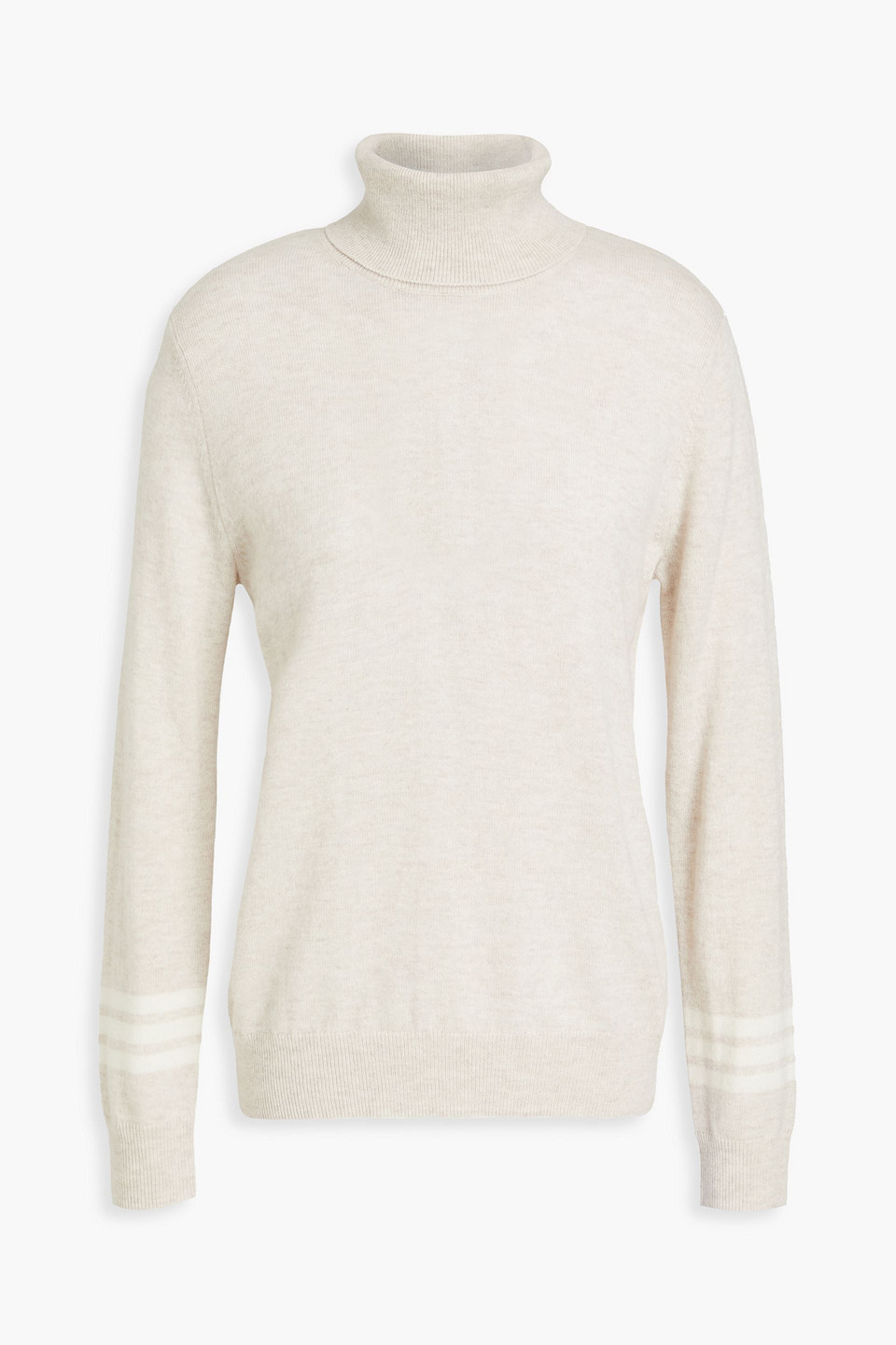 Chinti & Parker Wool And Cashmere-blend Turtleneck Sweater In Beige