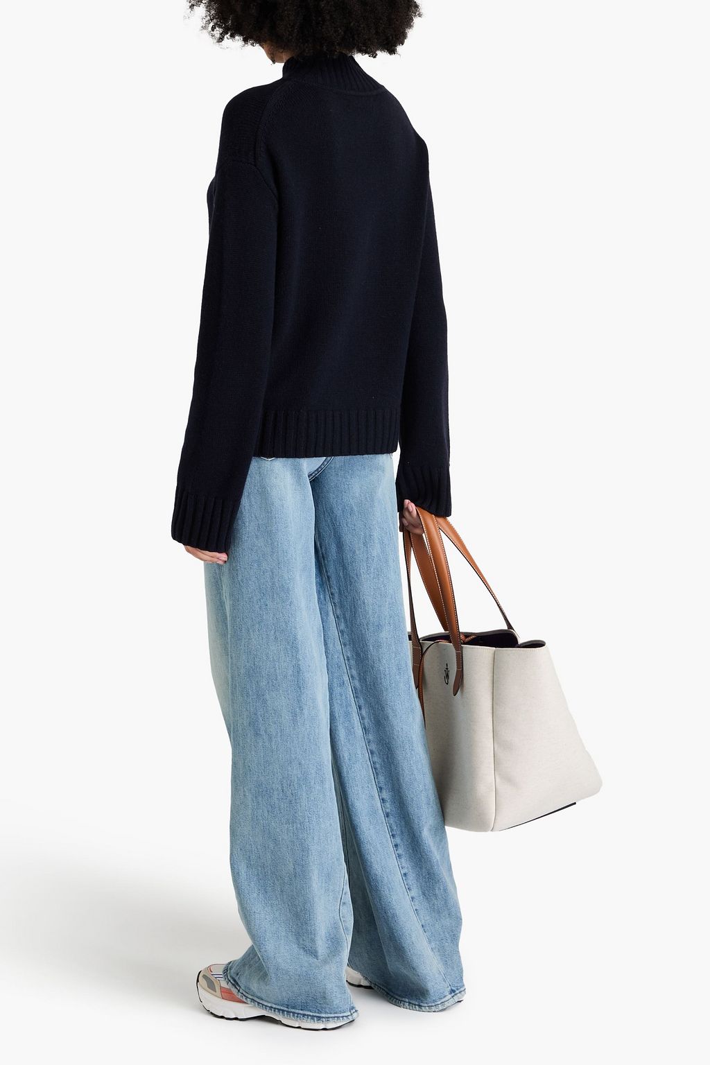 CHINTI & PARKER Wool and cashmere-blend turtleneck sweater