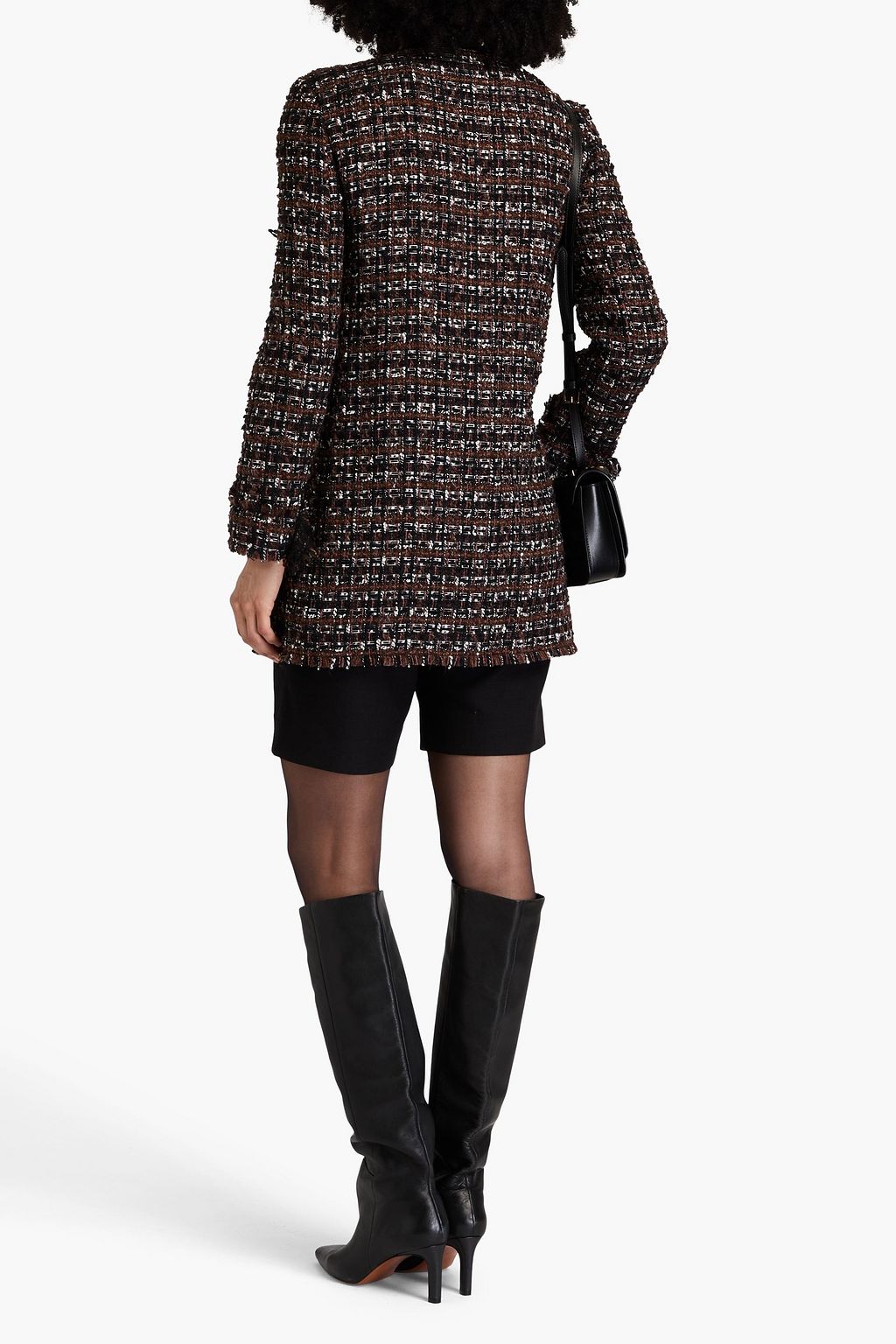 DOLCE&GABBANA معطف من التويد