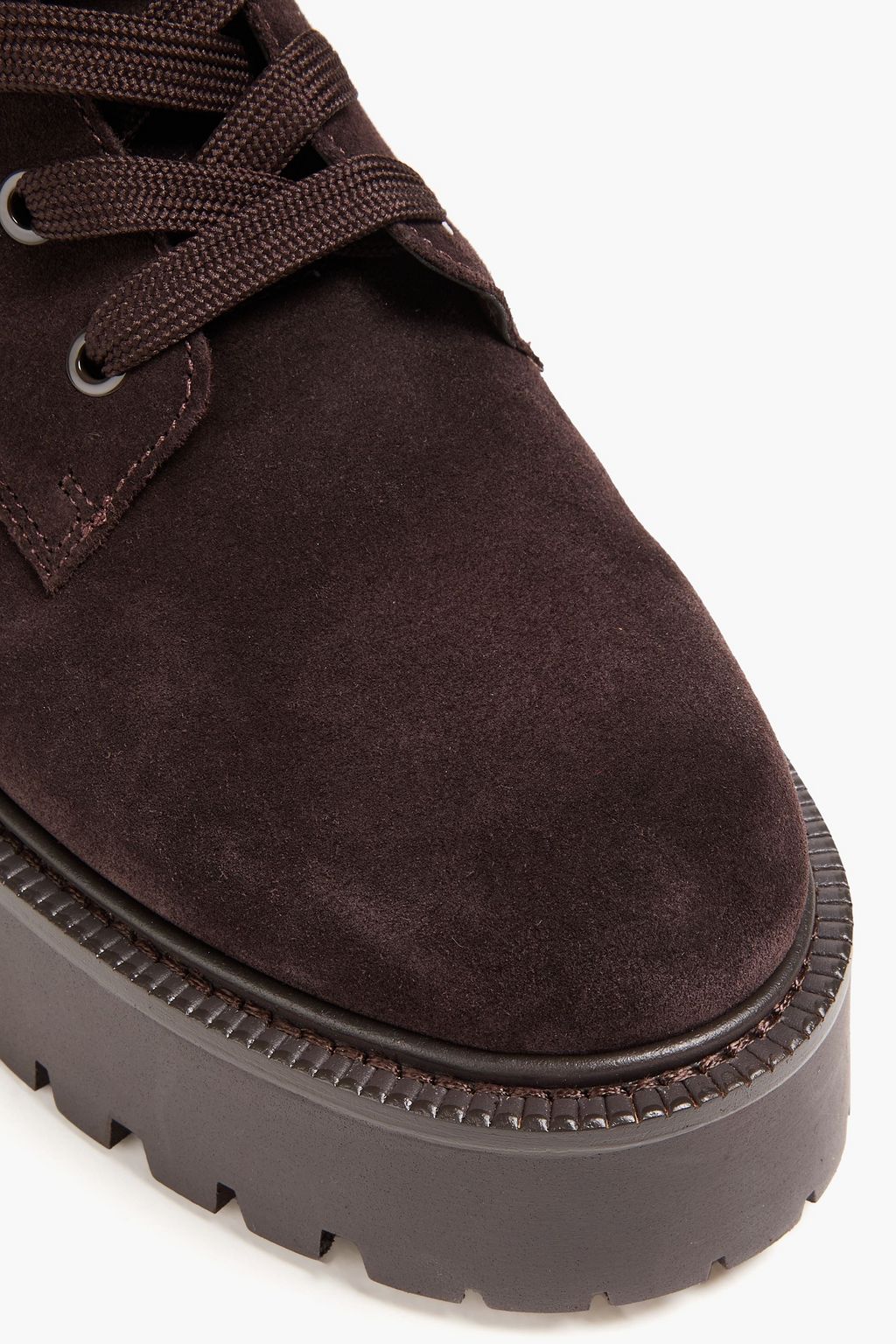 SAM EDELMAN Suede combat boots