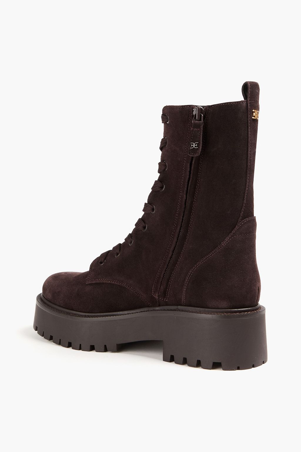 SAM EDELMAN Suede combat boots
