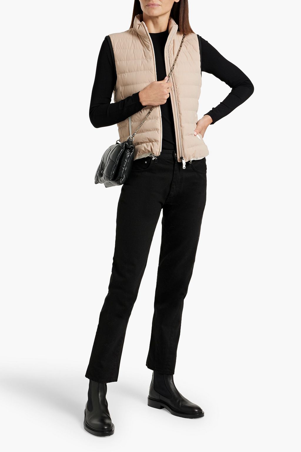 BRUNELLO CUCINELLI Quilted shell down vest