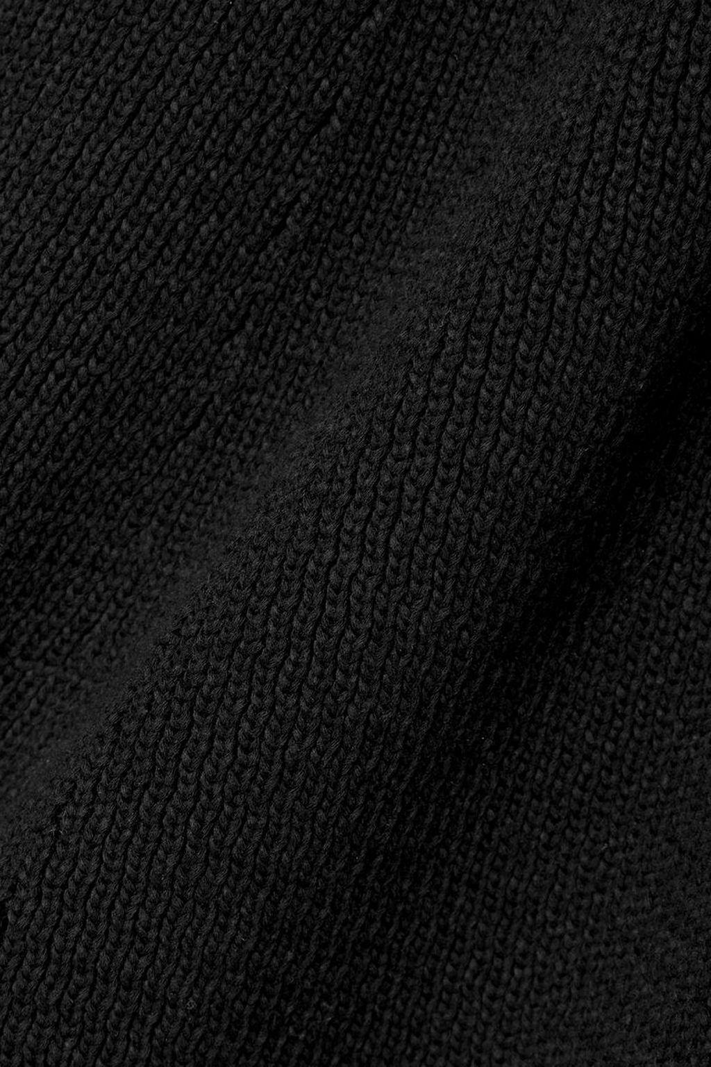 CO Ribbed cotton-blend tank