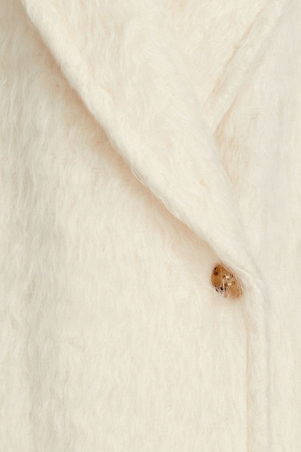 GENTRYPORTOFINO Brushed mohair-blend coat