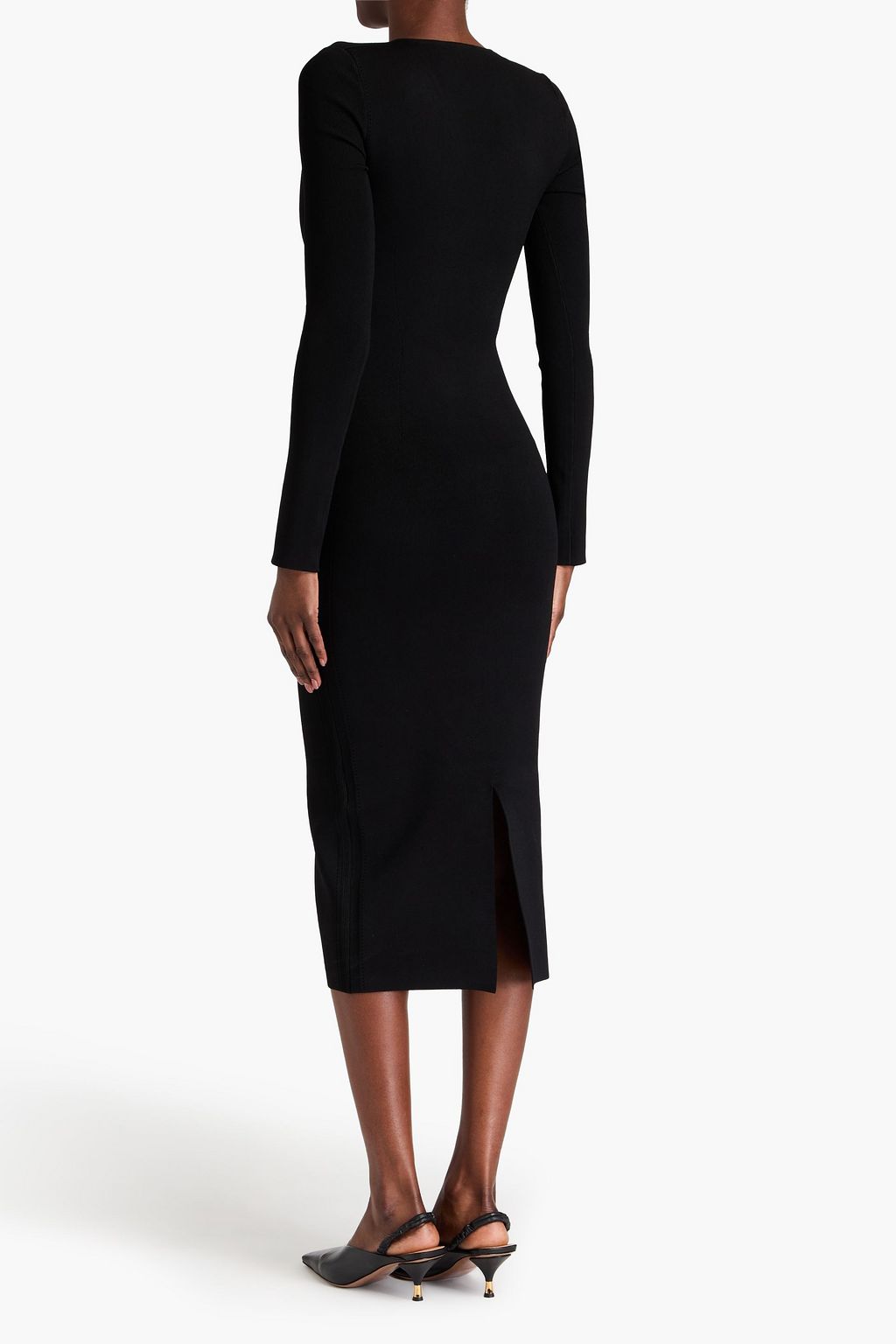 VB BODY VICTORIA BECKHAM Stretch-knit midi dress