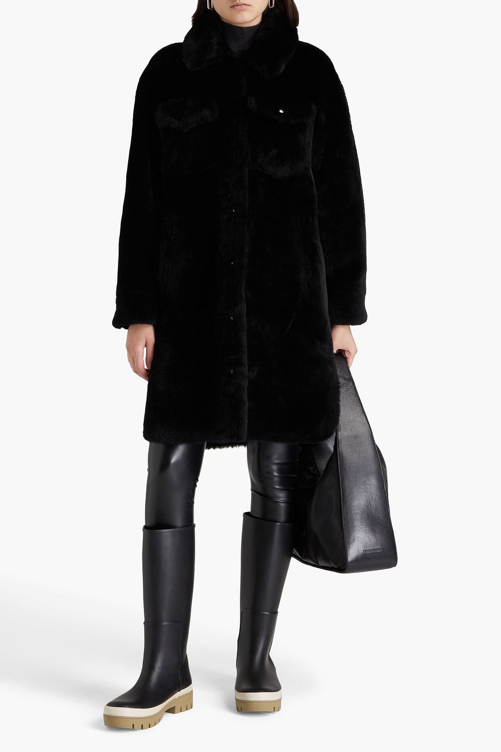 YVES SALOMON Shearling coat