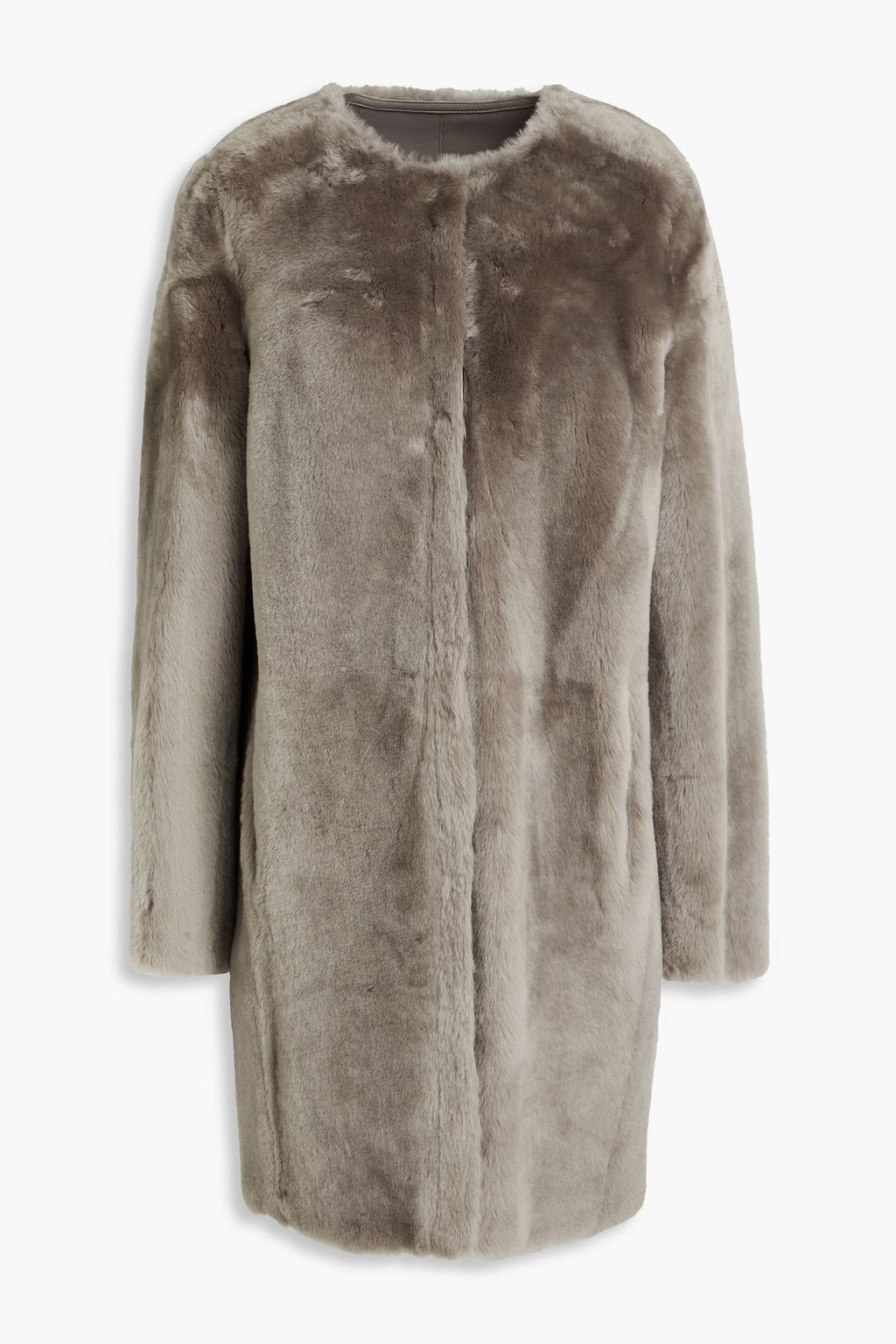 YVES SALOMON Shearling coat THE OUTNET