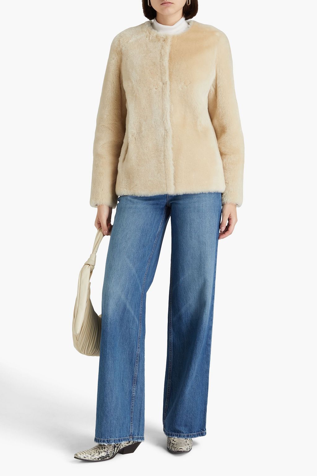 YVES SALOMON Shearling jacket