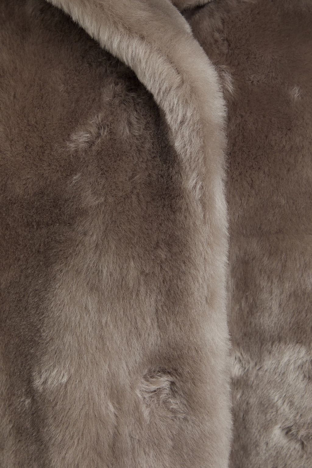YVES SALOMON Shearling hooded jacket