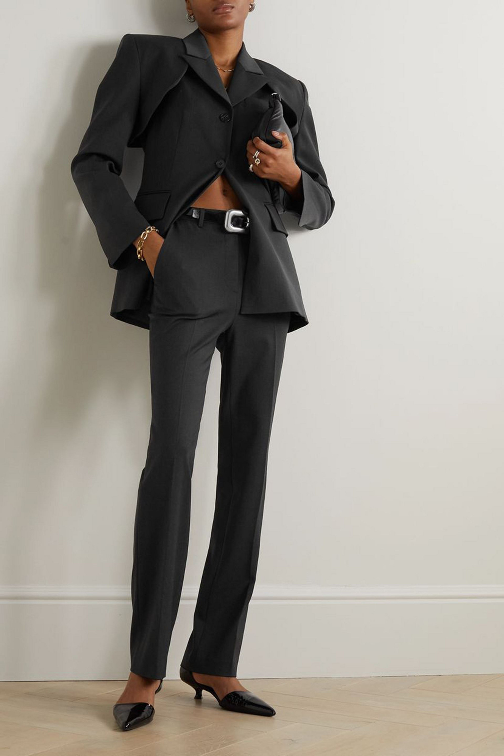 LVIR Woven slim-leg pants