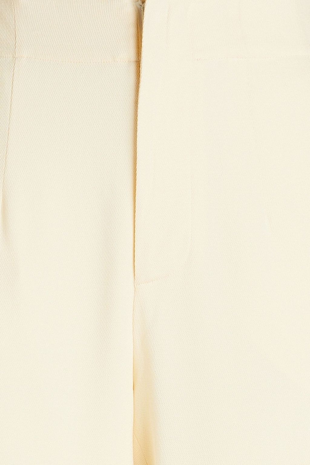 GENTRYPORTOFINO Cropped Hose mit weitem Bein aus Piqué