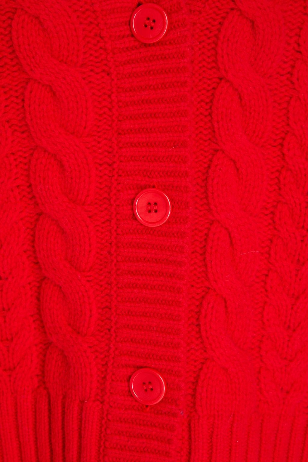 CHINTI & PARKER Aran cable-knit wool cardigan