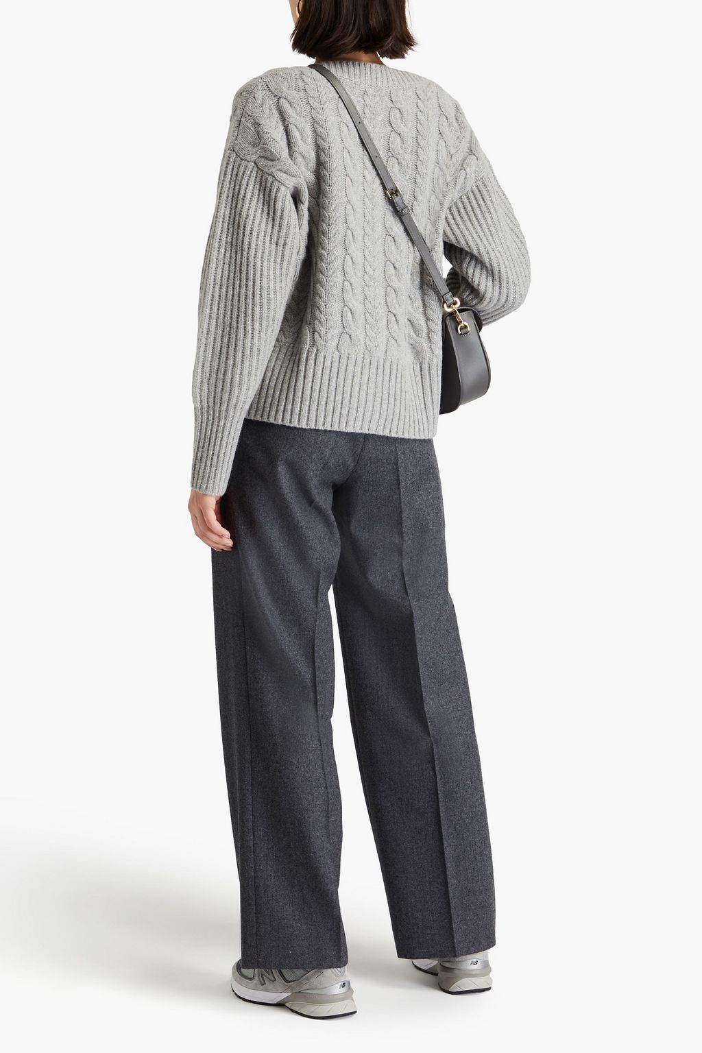CHINTI & PARKER Aran cable-knit wool cardigan
