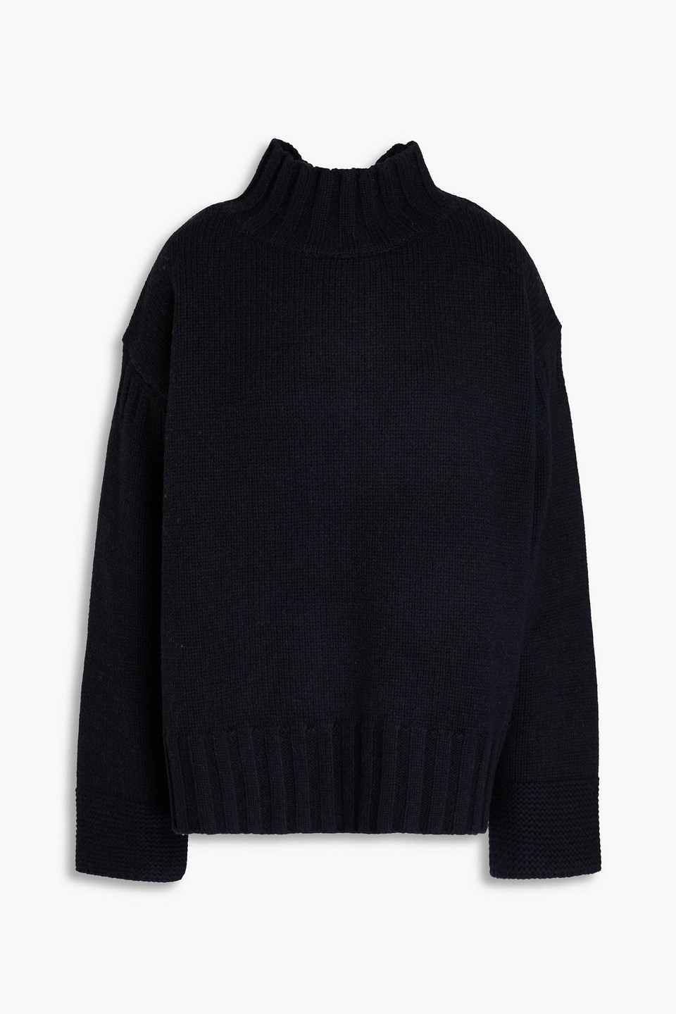 Chinti & Parker Rollkragenpullover Aus Wolle In Marineblau