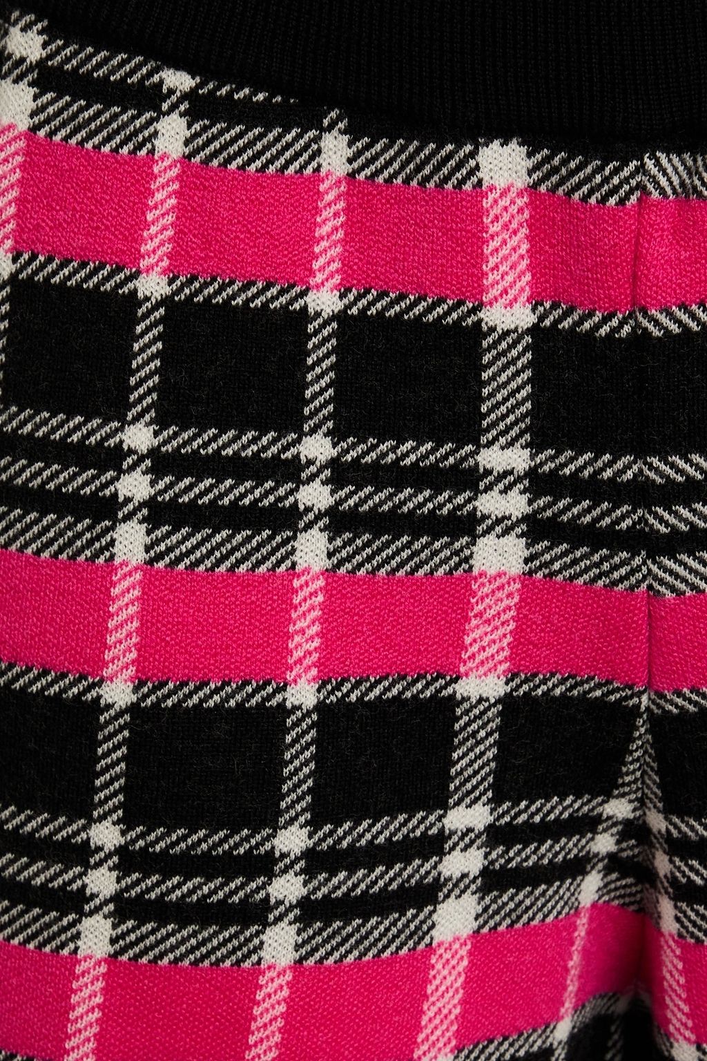 CHINTI & PARKER Checked wool track pants
