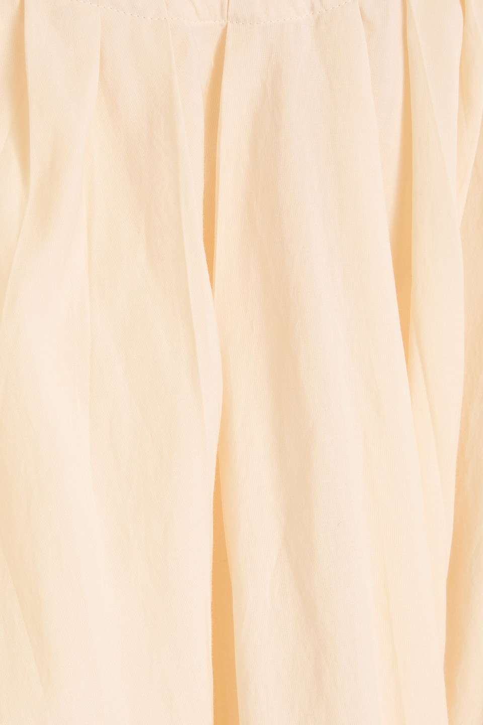 Joseph Pleated Woven Blouse In Ecru