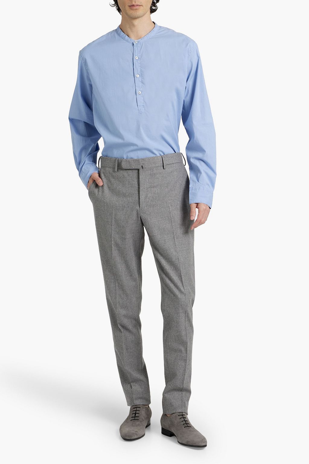 OFFICINE GÉNÉRALE Auguste cotton-poplin shirt