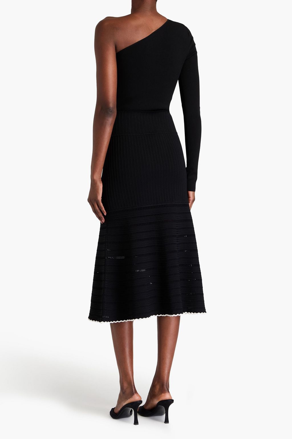 VB BODY VICTORIA BECKHAM بودي سوت من نسيج مطاط بِكُم واحد