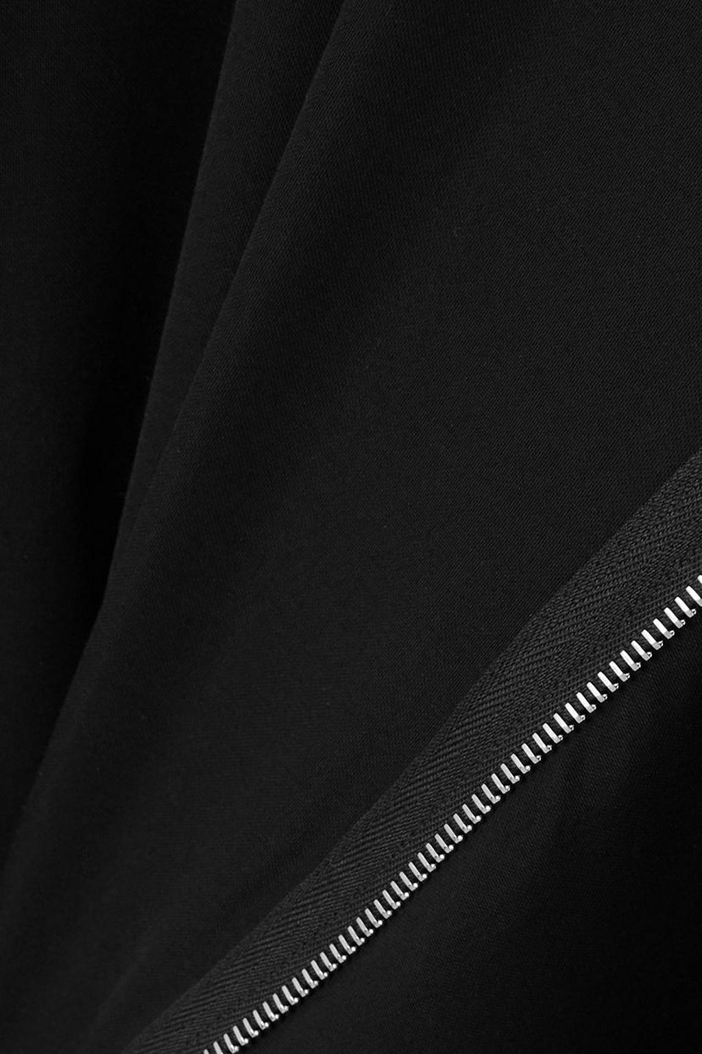 JW ANDERSON Asymmetrisches Tanktop aus Jersey mit Reißverschluss