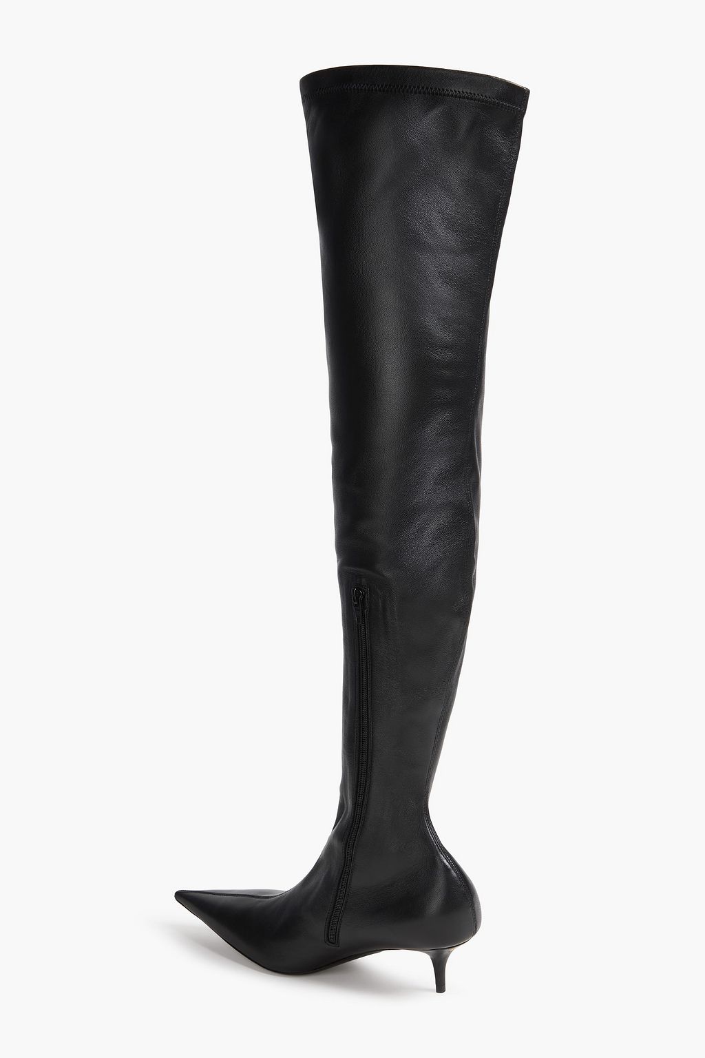BALENCIAGA Avenue stretch-leather thigh boots