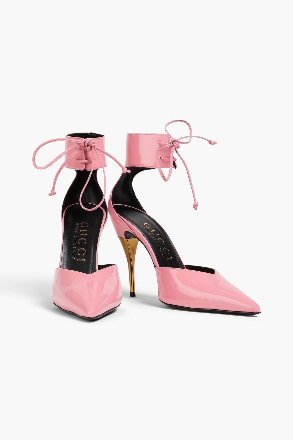 GUCCI 페이턴트 가죽 펌프스