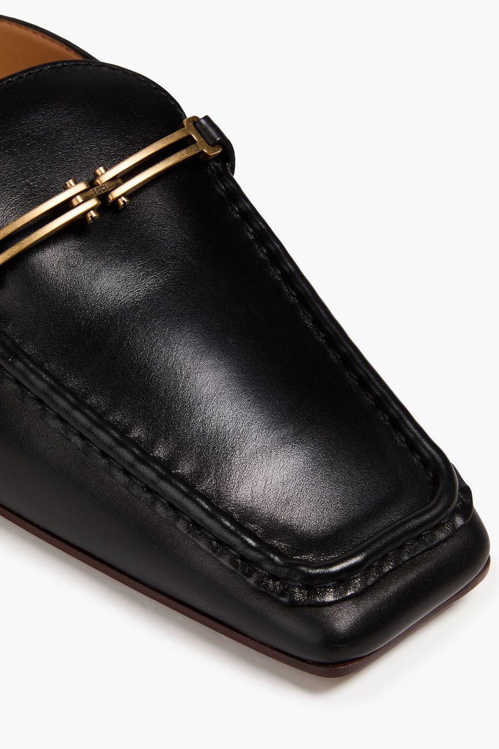 TOD'S سليبرز "دابل تي" من الجلد