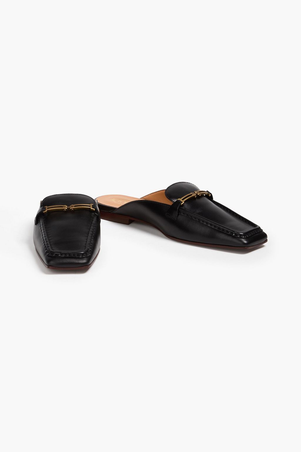 TOD'S سليبرز "دابل تي" من الجلد
