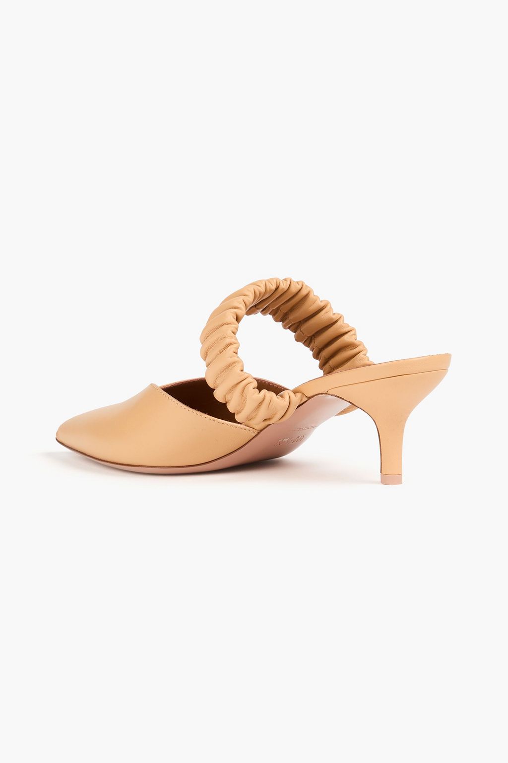 MALONE SOULIERS Matilda 45 gathered leather mules