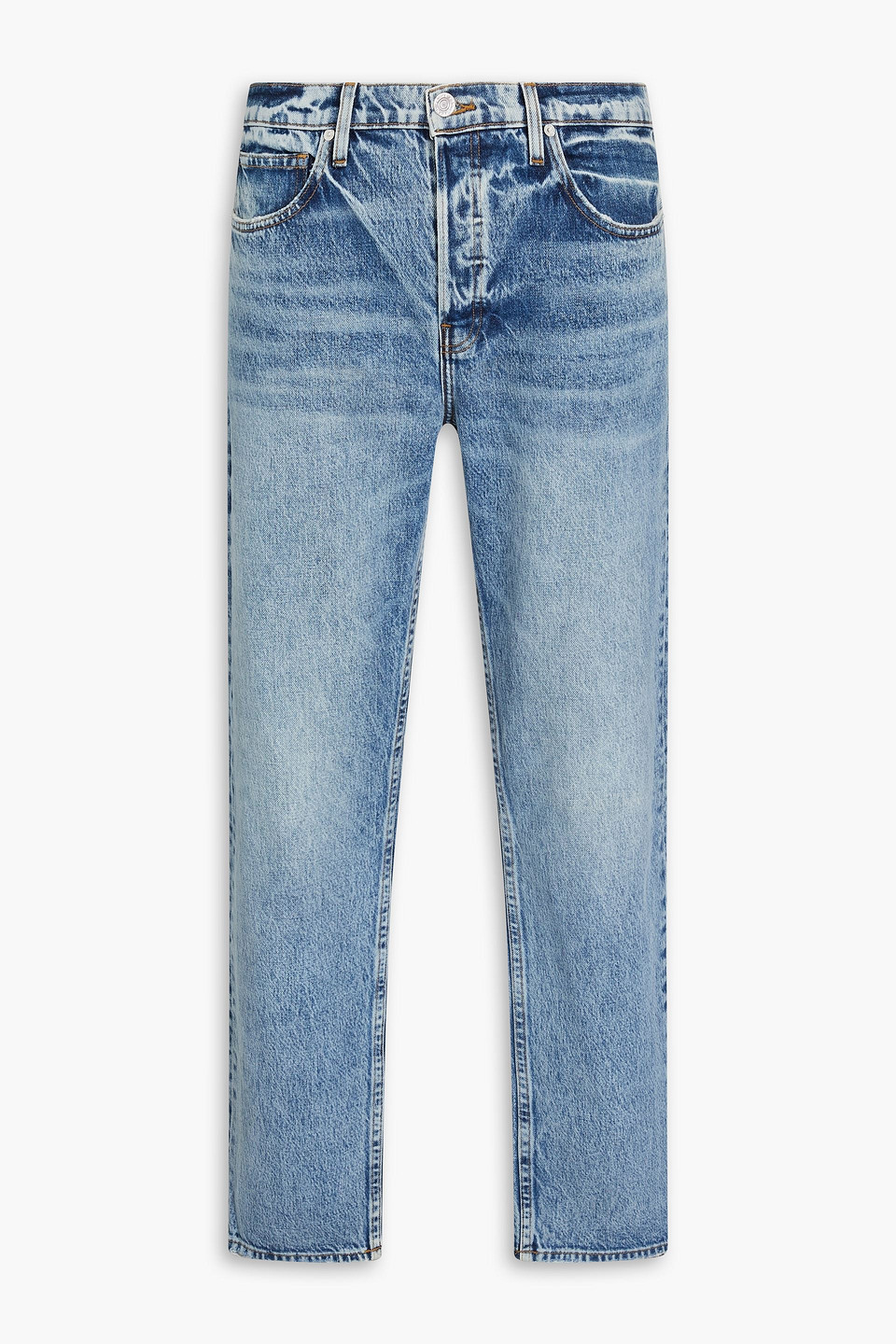 FRAME - The Straight whiskered denim jeans - Blue - 32