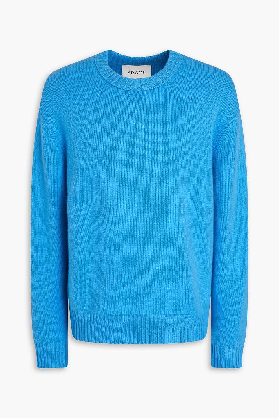 Frame Cashmere Sweater In Azure
