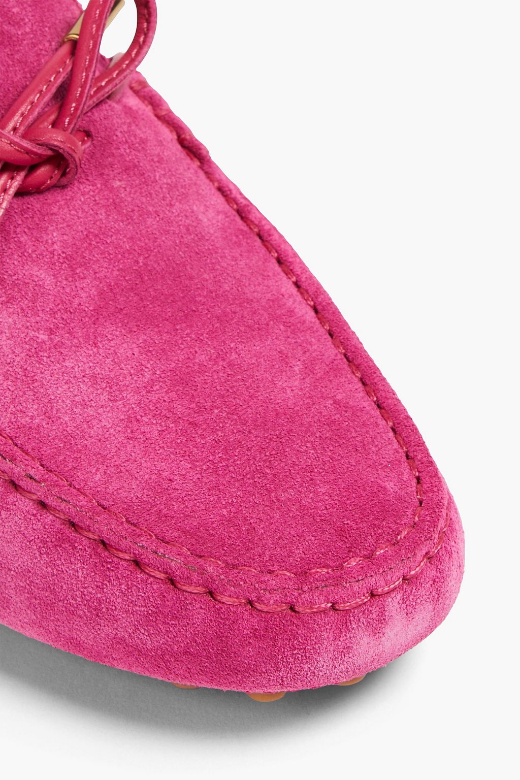 TOD'S حذاء لوفر "هيفين لاسيتو" من جلد السويد