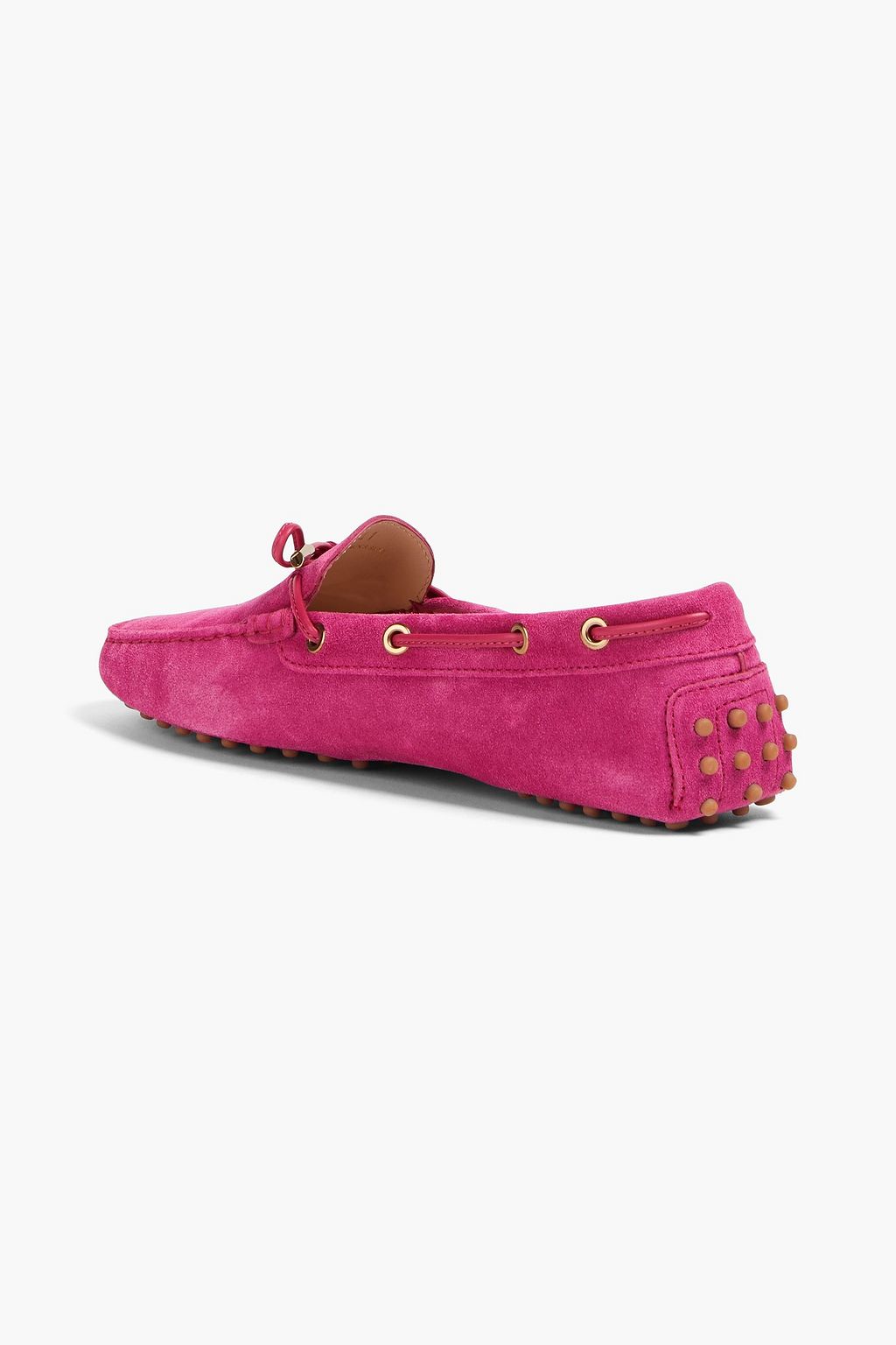 TOD'S حذاء لوفر "هيفين لاسيتو" من جلد السويد