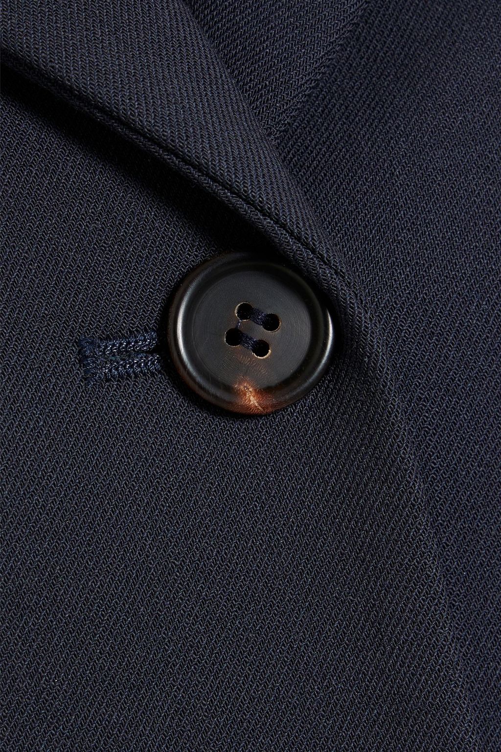 BRUNELLO CUCINELLI Bead-embellished wool-blend twill blazer