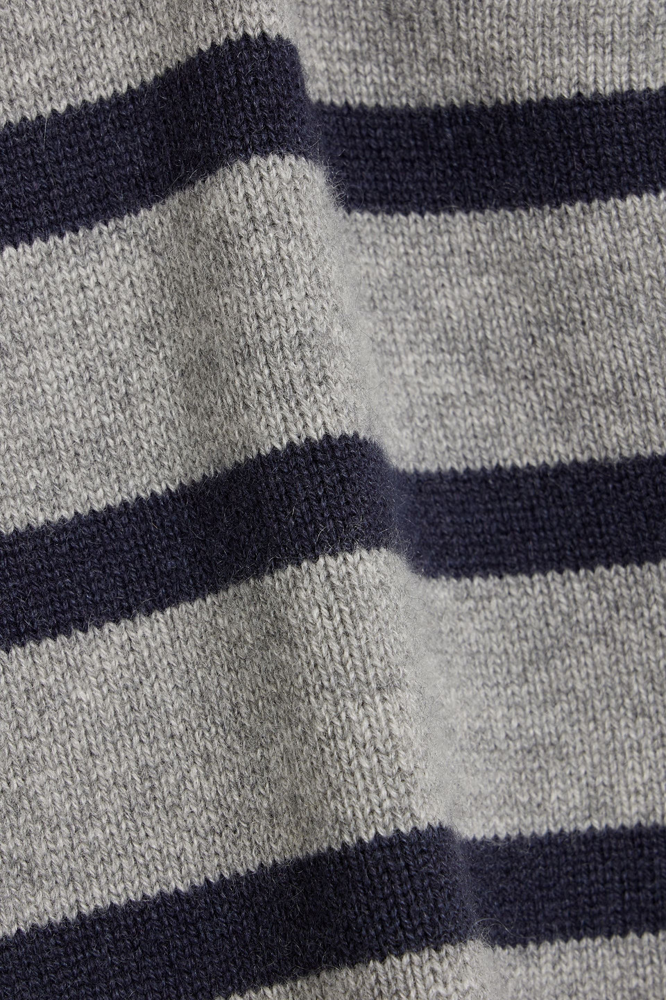 BRUNELLO CUCINELLI STRIPED CASHMERE VEST