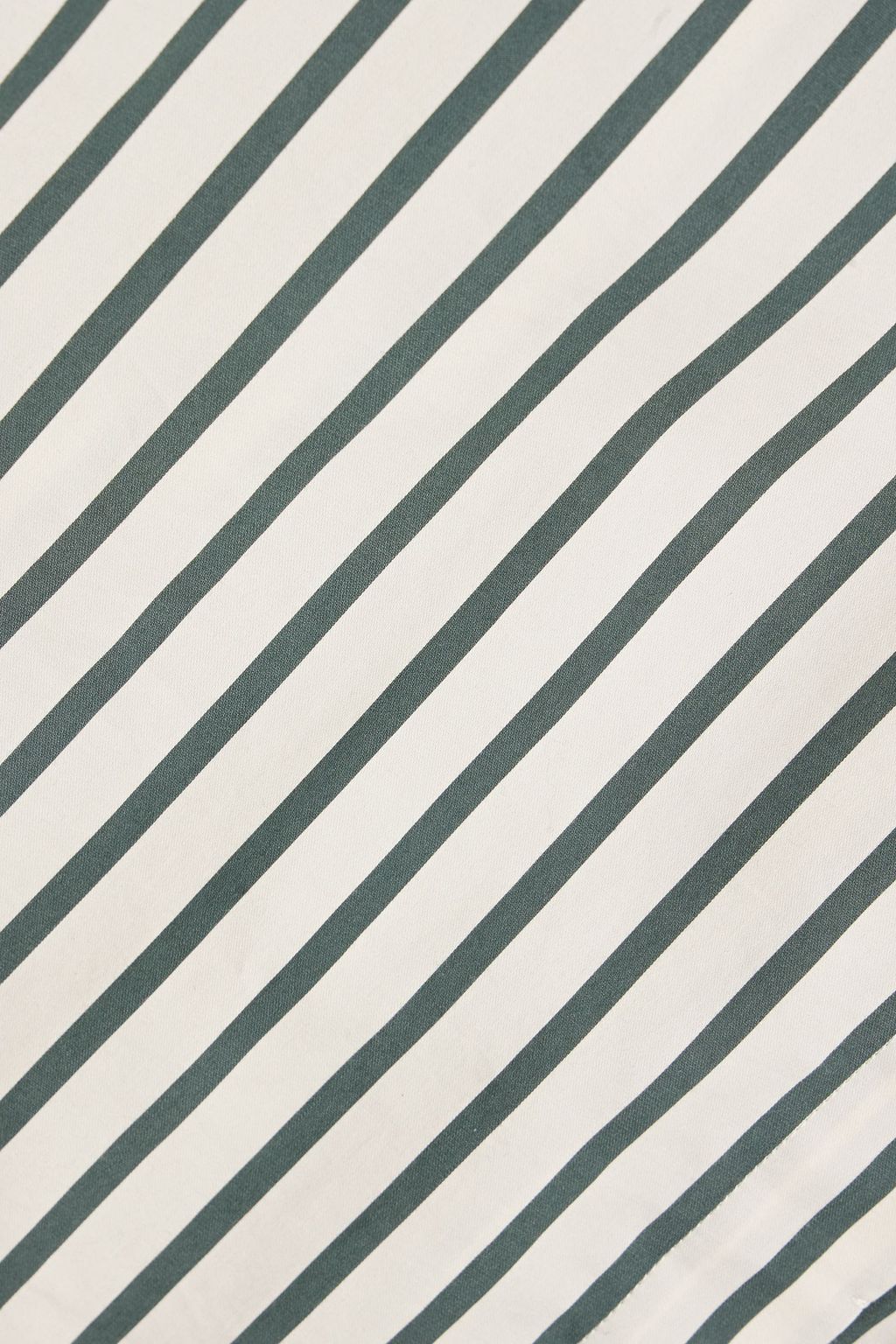 BRUNELLO CUCINELLI Striped cotton and silk-blend shirt