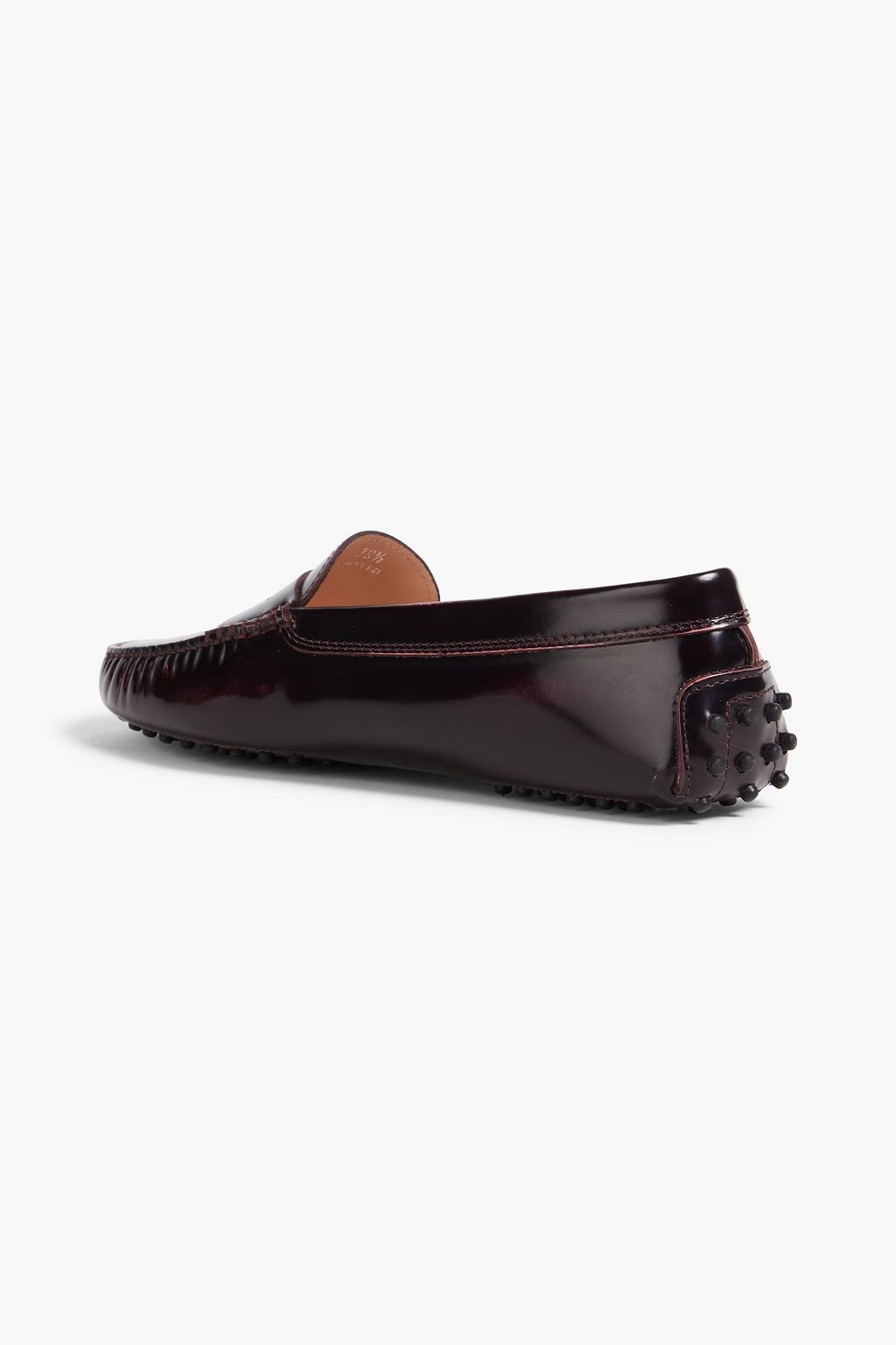 TOD'S حذاء لوفر من جلد السويد مزين بربطة على شكل فراشة