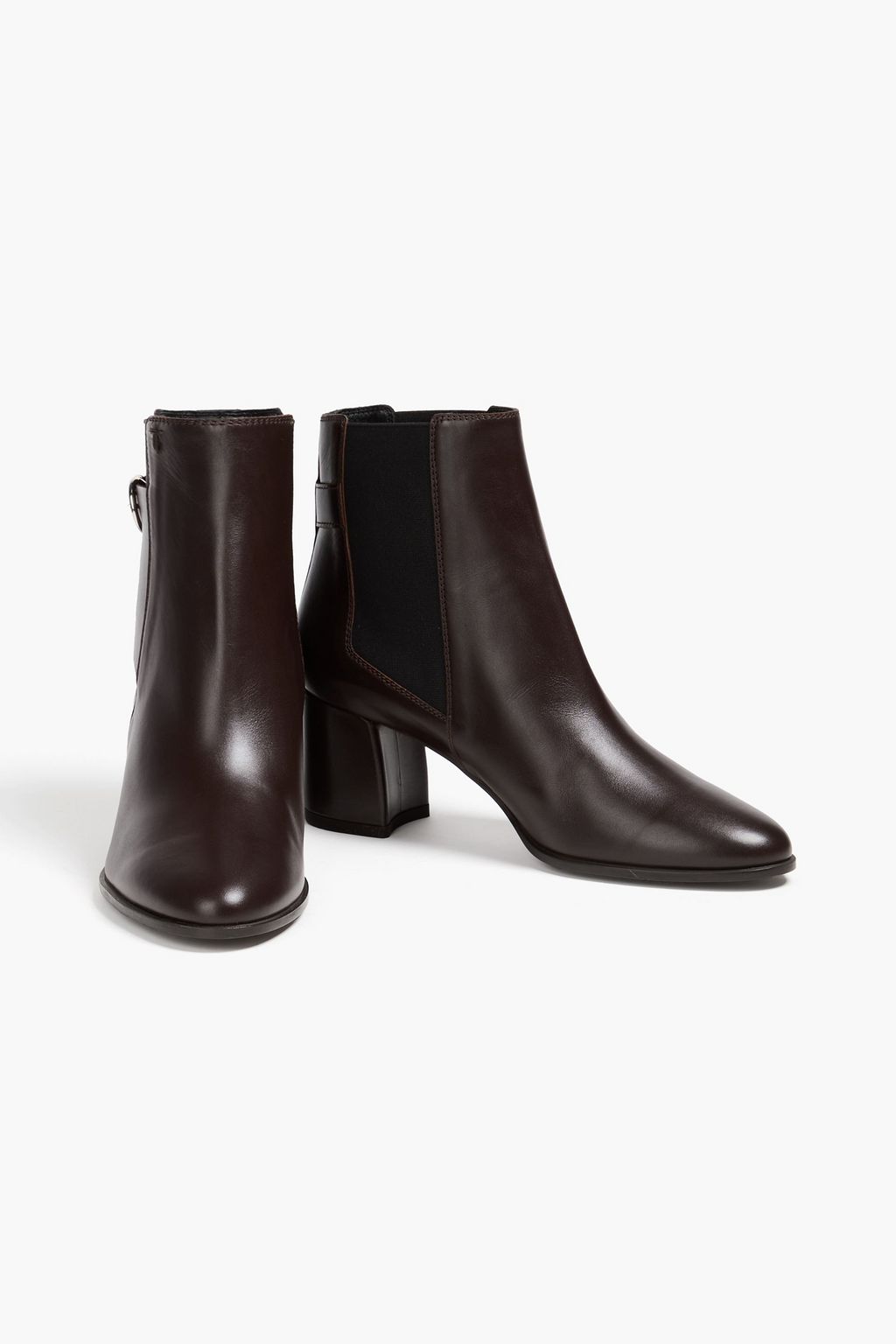 TOD'S Buckled leather ankle boots