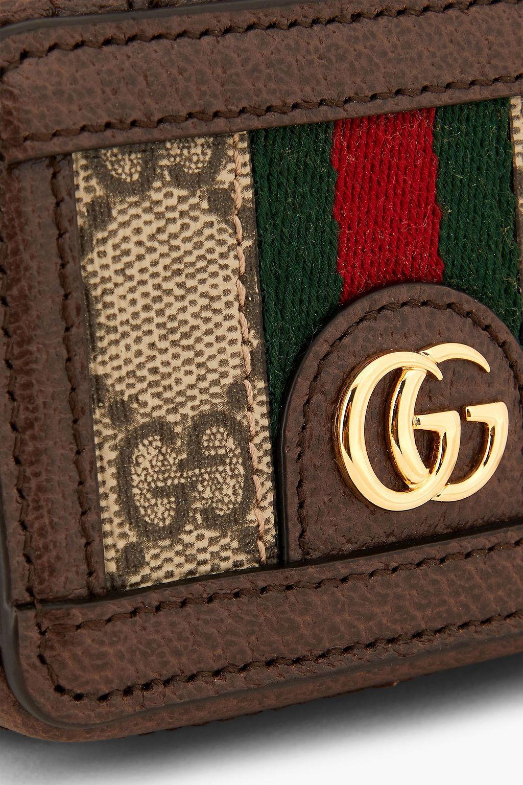 GUCCI AirPods Case aus Leder mit Logoprint