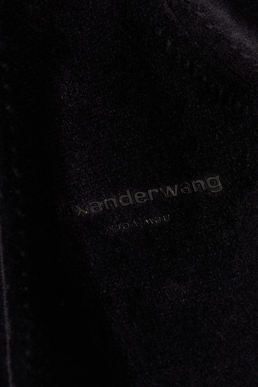 ALEXANDERWANG.T كارديغان قصير من قماش شينيل المصنوع من مزيج من القطن