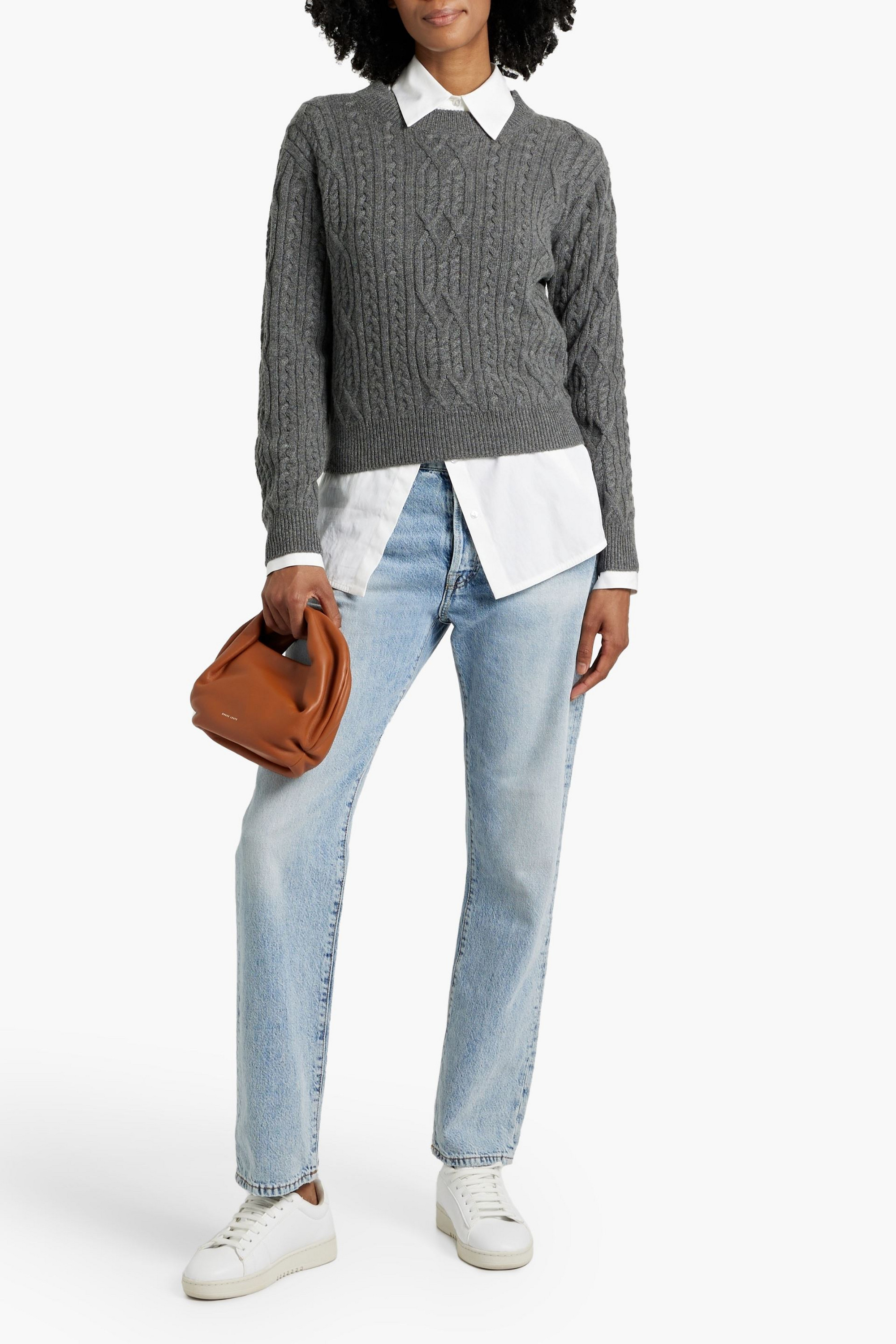 arch4 Smithfield cable-knit cashmere sweater