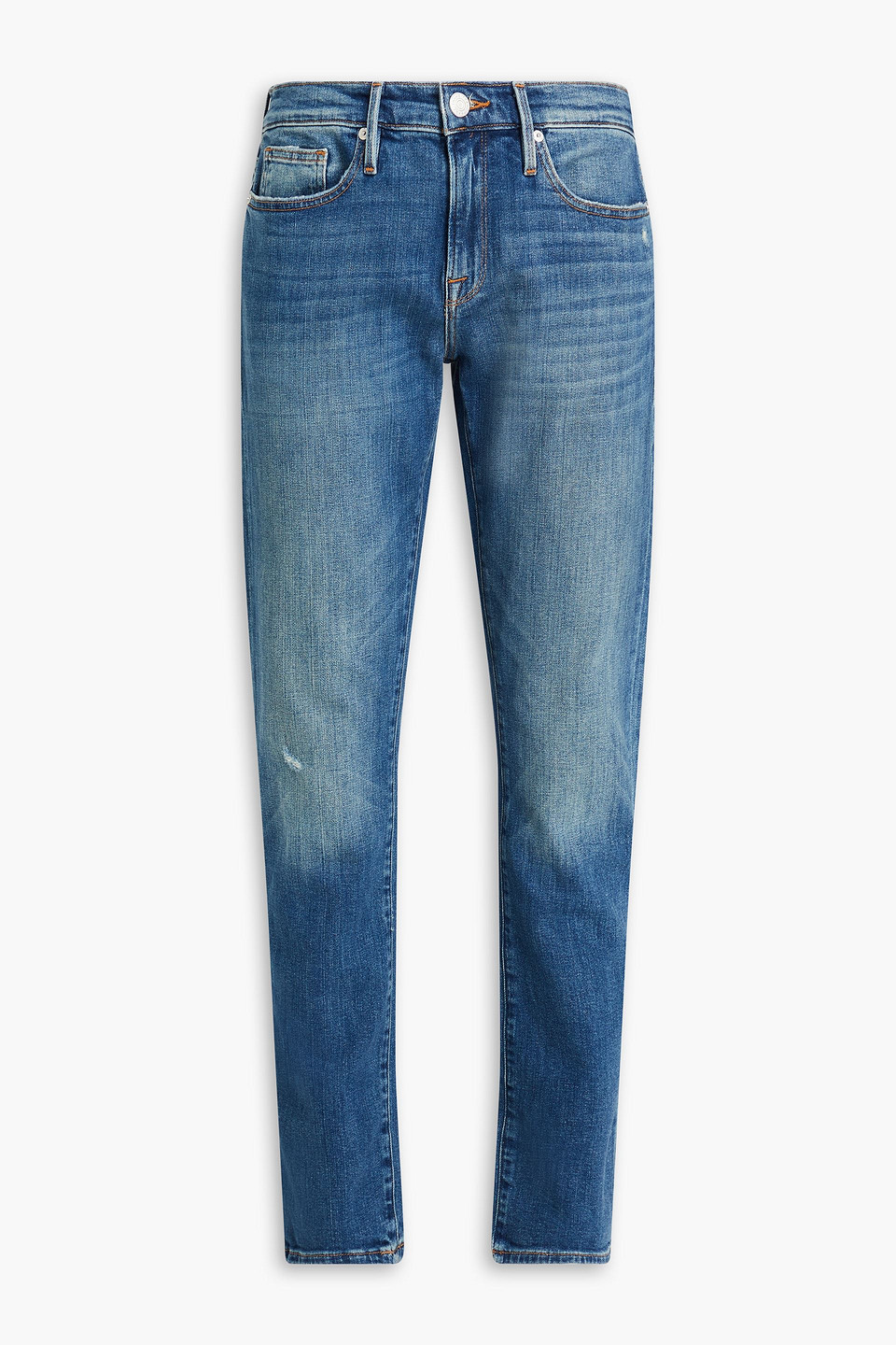 Frame L'homme Slim-fit Denim Jeans In Blue