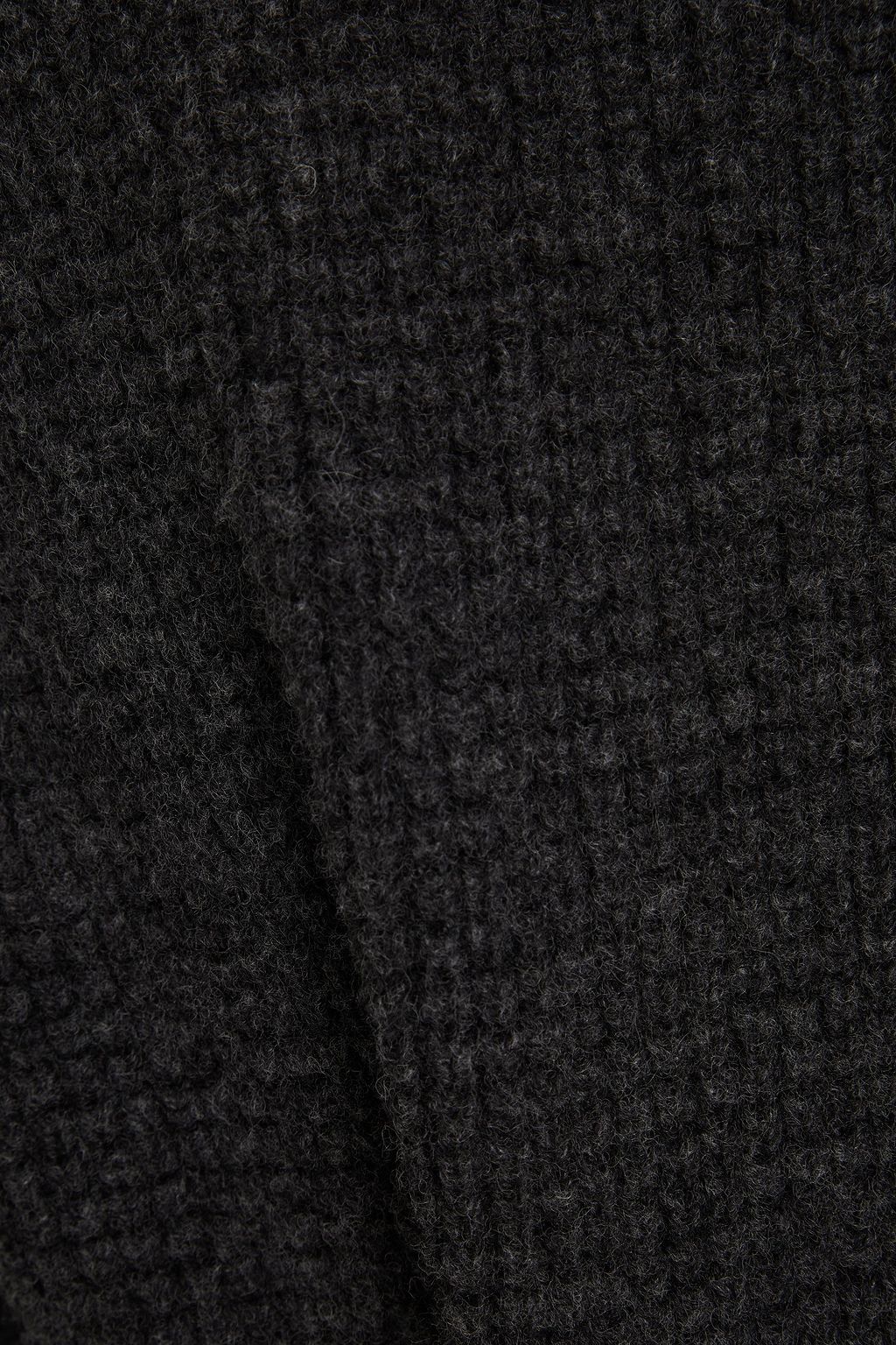 FRAME كنزة رياضية من الصوف المحبوك بنمط وافل