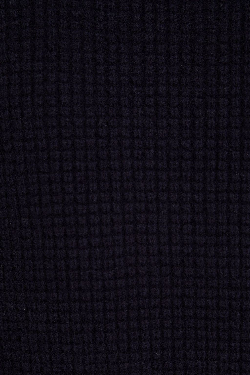FRAME كنزة رياضية من الصوف المحبوك بنمط وافل