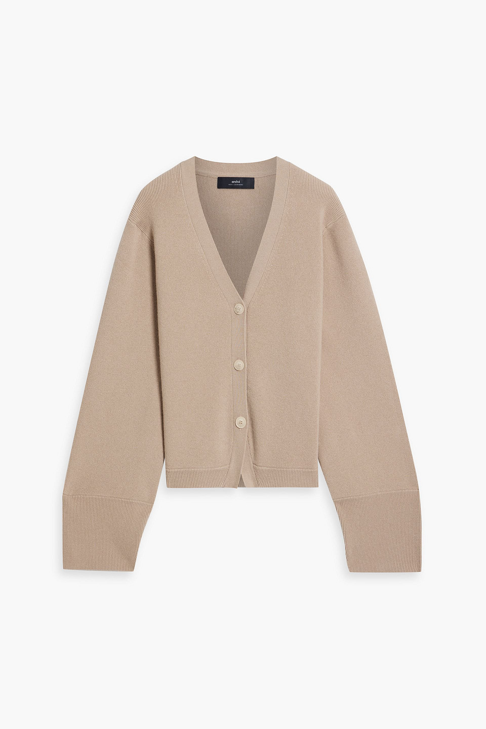 Arch4 Hyacinth Cashmere Cardigan In Sand
