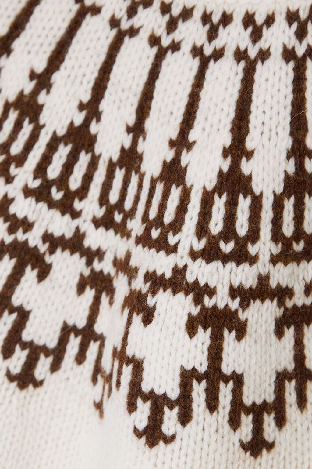 TORY SPORT Fair Isle merino wool turtleneck sweater