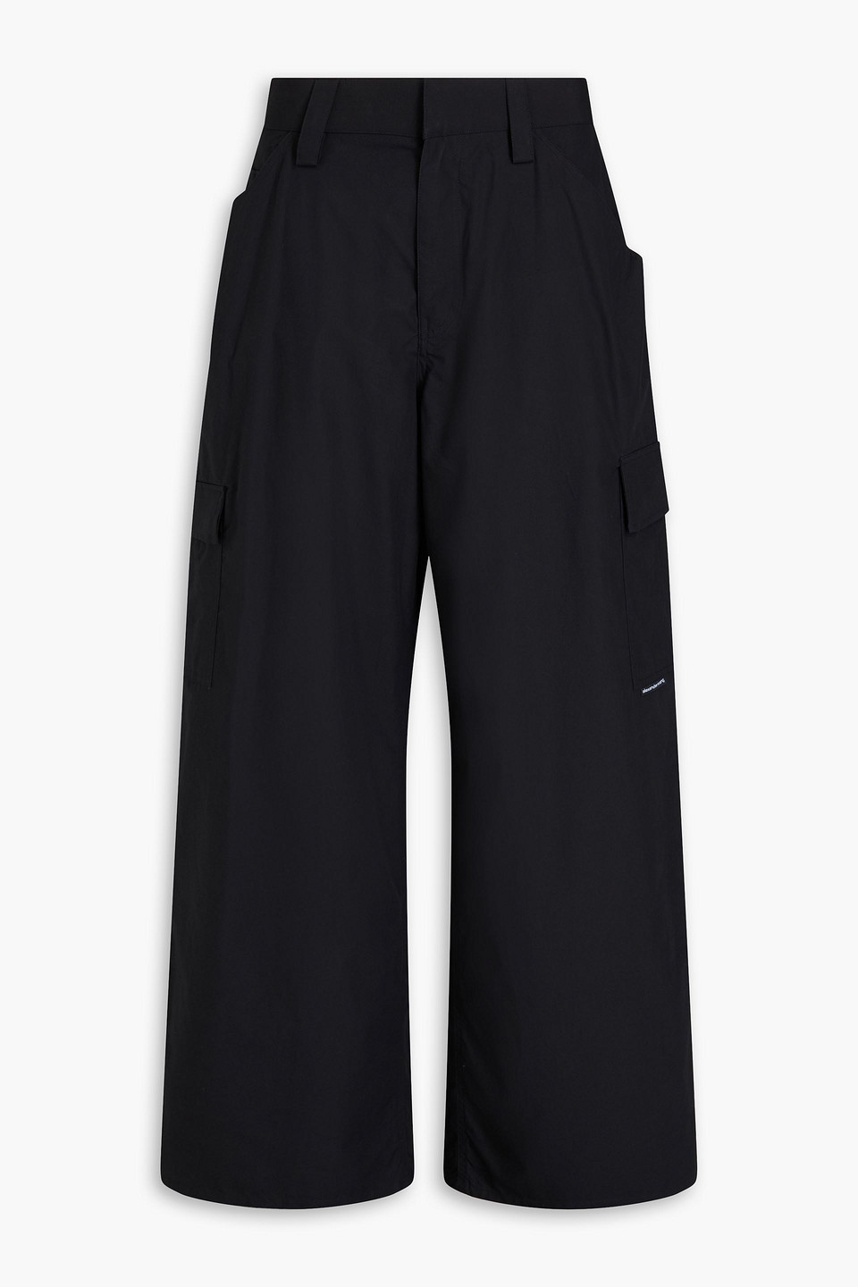 Alexander Wang T Cargohose Aus Baumwollpopeline In Schwarz